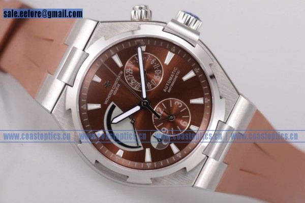 Vacheron Constantin Overseas Dual Time Watch Steel 47450/000R-9410 Replica